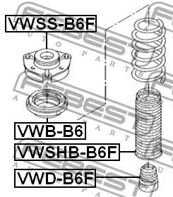 VAG VWSHB-B6F Пыльник амортизатора
