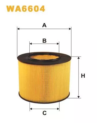 WIX FILTERS WA6604 Воздушный фильтр