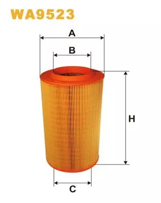 WIX FILTERS WA9523 Повітряний фільтр