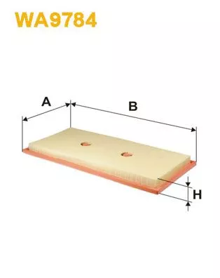 WIX FILTERS WA9784 Повітряний фільтр