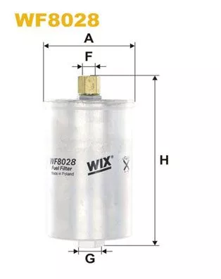 WIX FILTERS WF8028 Топливный фильтр