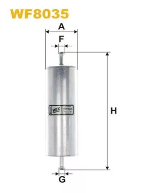 WIX FILTERS WF8035 Топливный фильтр