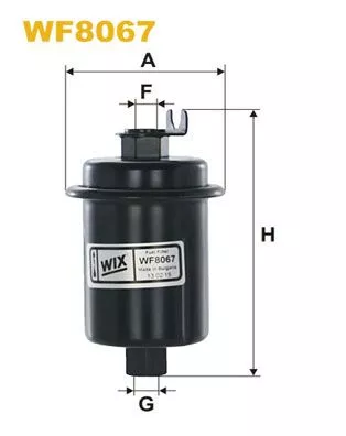 WIX FILTERS WF8067 Топливный фильтр