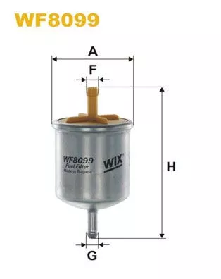 WIX FILTERS WF8099 Топливный фильтр