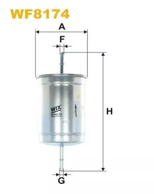 WIX FILTERS WF8174 Топливный фильтр