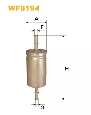 WIX FILTERS WF8194 Паливний фільтр