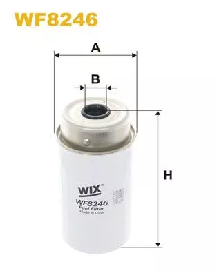 WIX FILTERS WF8246 Топливный фильтр