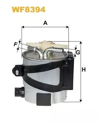 WIX FILTERS WF8394 Паливний фільтр