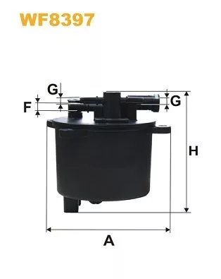 WIX FILTERS WF8397 Паливний фільтр