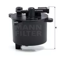 MANN-FILTER WK 12 004 Топливный фильтр