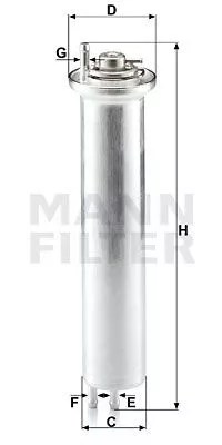 WK532 Топливный фильтр