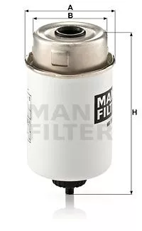 MANN-FILTER WK8015 Топливный фильтр