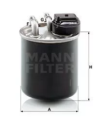 MANN-FILTER WK 820/20 Топливный фильтр