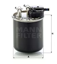 MANN-FILTER WK820/21 Топливный фильтр