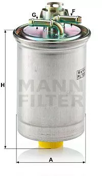 MANN-FILTER WK 823 Топливный фильтр