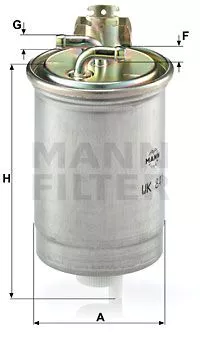 MANN-FILTER WK 841 Паливний фільтр