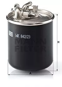 MANN-FILTER WK842/23X Топливный фильтр