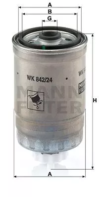 MANN-FILTER WK84224 Топливный фильтр
