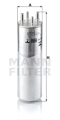 MANN-FILTER WK857/1 Топливный фильтр
