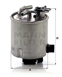 MANN-FILTER WK9027 Топливный фильтр