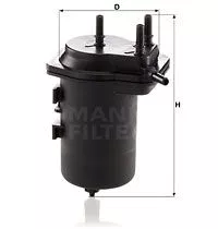 MANN-FILTER WK939/7 Топливный фильтр