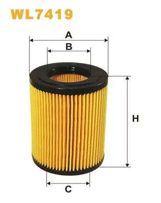 WIX FILTERS WL7419 Масляный фильтр