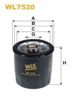 WIX FILTERS WL7520 Масляный фильтр