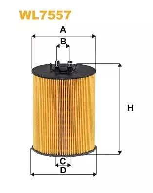 WIX FILTERS WL7557 Масляный фильтр