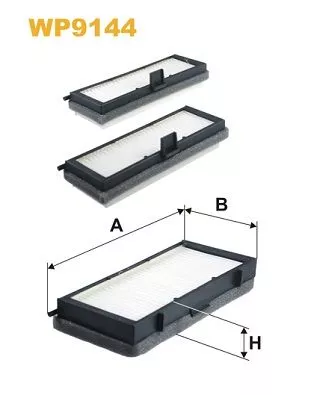 WIX FILTERS WP9144 Фильтр салона