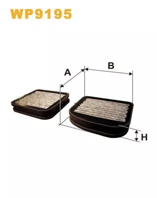WIX FILTERS WP9195 Фильтр салона