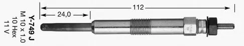 Ngk 5013 Свічка розжарювання