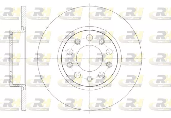 ROADHOUSE 6142600 Тормозные диски